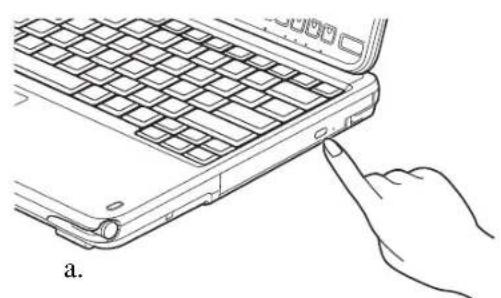 FUJITSU LifeBook T731 - Installation d'un disque dans votre lecteur - 2