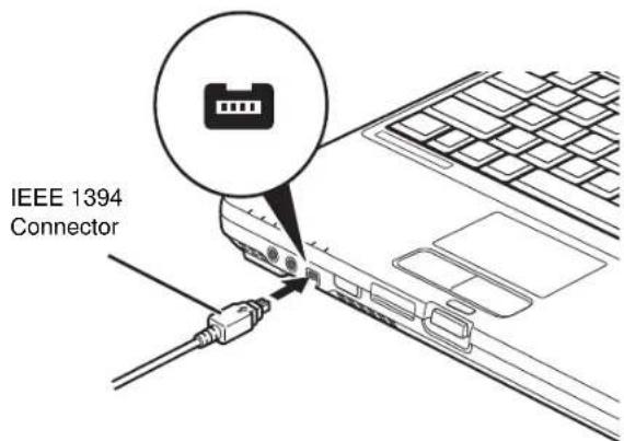 FUJITSU LifeBook T731 - IEEE 1394 Port - 2