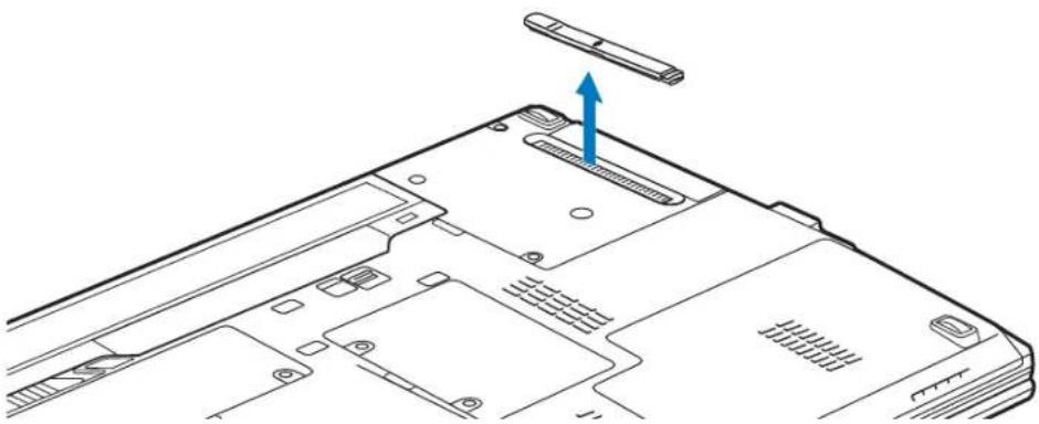 FUJITSU Lifebook S760 - Cleaning the dust filter - 2