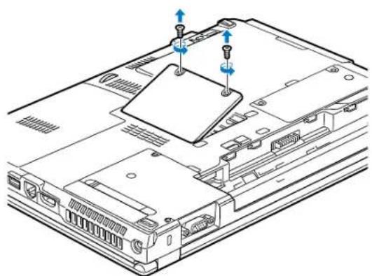 FUJITSU Lifebook S760 - Installation des modules de mémoire additionnelle - 1