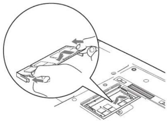FUJITSU Lifebook E780 - Installing Memory Upgrade Modules - 2