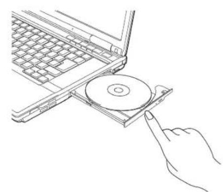 FUJITSU Lifebook E780 - Loading Media on Your Drive - 6