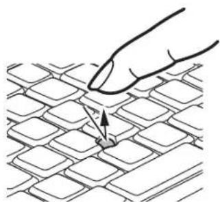 FUJITSU Lifebook E780 - Commande quick point en option - 2