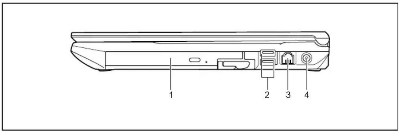 FUJITSU Lifebook E751 - Portsetélémentsdecomman - 3