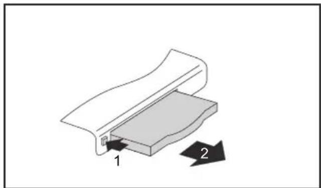 FUJITSU Lifebook E751 - Insertiond'unecarte - 2