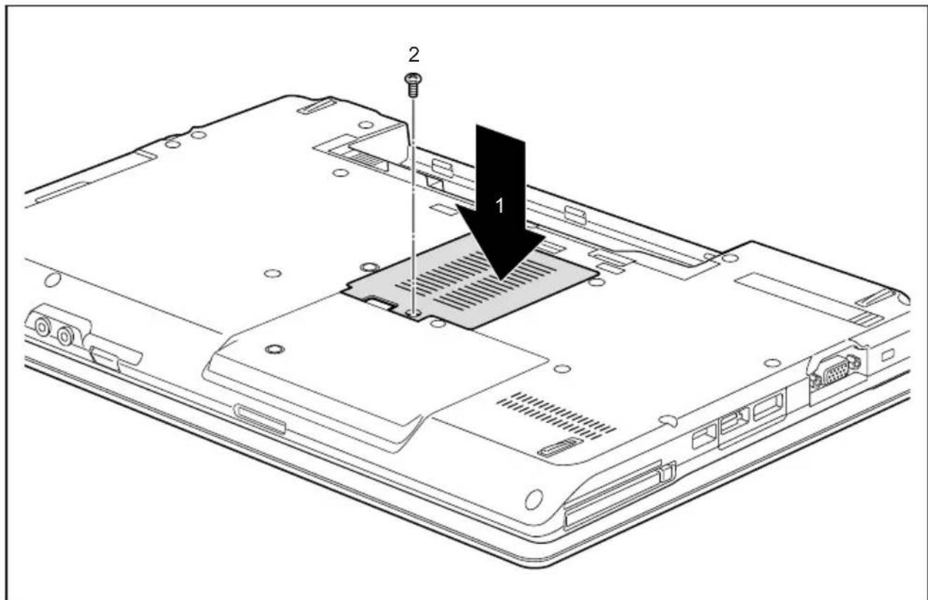 FUJITSU Lifebook E751 - Fixationducache - 1