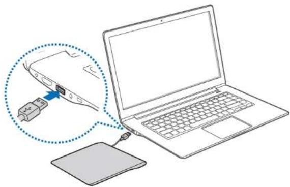 SAMSUNG ATIV Book 9 Style - Connector le lecteur - 1
