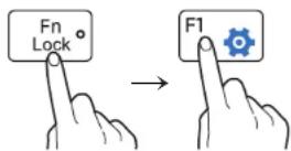 SAMSUNG ATIV Book 9 Style - Utiliser les touches de fonction - 2