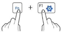 SAMSUNG ATIV Book 9 Style - Utiliser les touches de fonction - 1