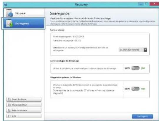 SAMSUNG ATIV Book 9 Style - Sauvegarder le système actuel - 1