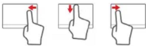 PACKARD BELL EasyNote LV - TOUCHPAD-FINGERBEWEGUNGEN - 1
