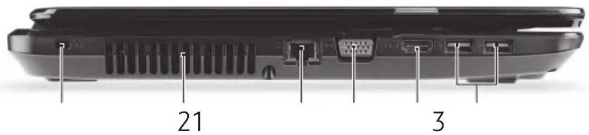 PACKARD BELL EasyNote LV - LINKERKANT - 1