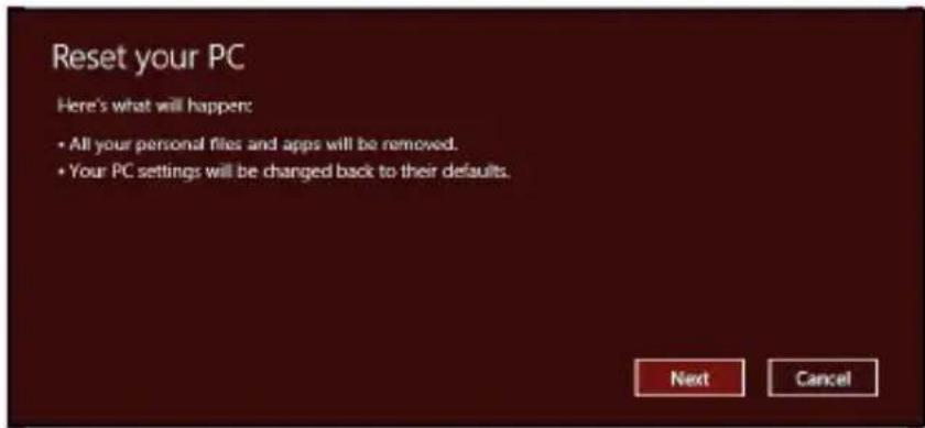 PACKARD BELL EasyNote LV - Restaurar valores predeterminados con Packard Bell Recovery Management - 2
