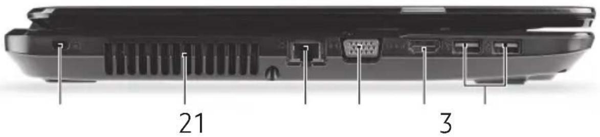 PACKARD BELL EasyNote LV - VENSTRE VISNING - 1