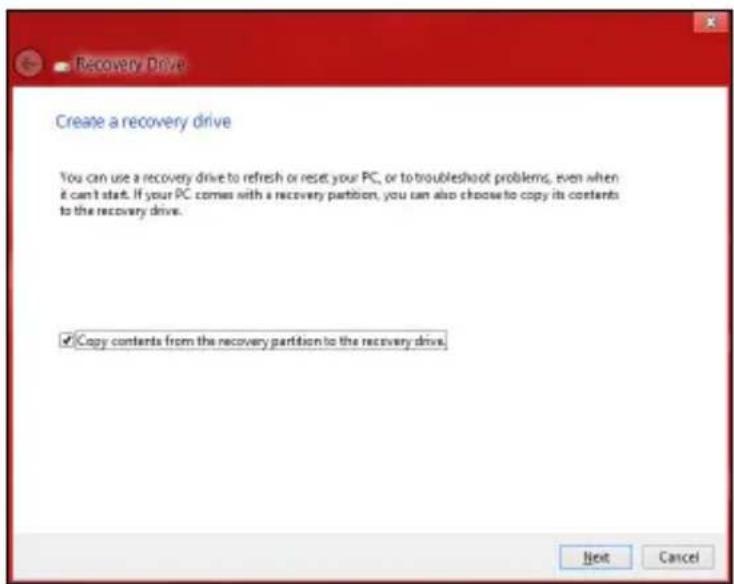 PACKARD BELL EasyNote LV - CREATING A RECOVERY BACKUP - 2