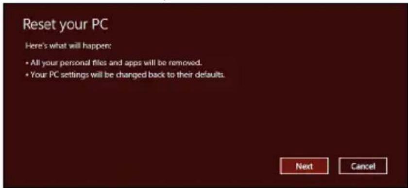 PACKARD BELL EasyNote LV - Click Restore Factory Settings. - 2