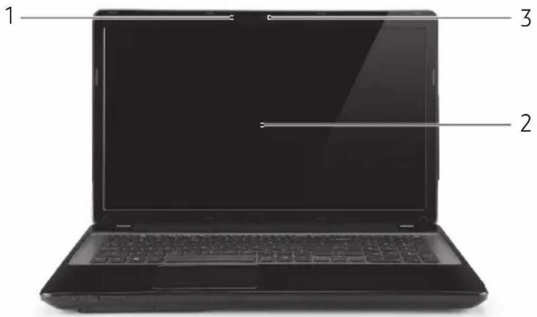 PACKARD BELL EasyNote LV - FRA OVEN - SKAERM - 1