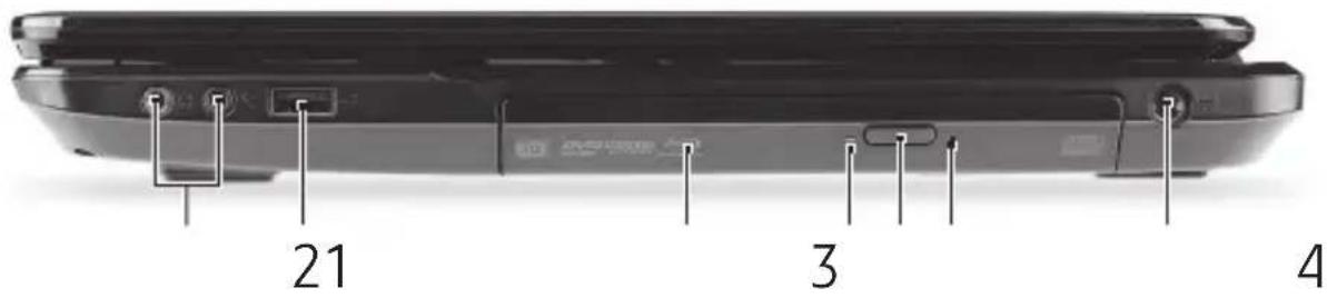 PACKARD BELL EasyNote LV - Symbol Element Beschreibung - 1