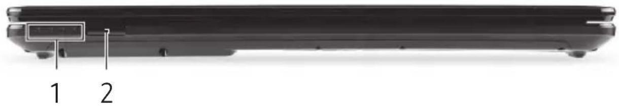 PACKARD BELL EasyNote LV - FRONTVISNING - 1