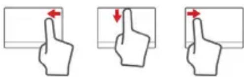 PACKARD BELL EasyNote LV - TOUCHPAD GESTURES - 1