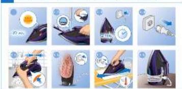 PHILIPS Azur Elite OptimalTEMP GC5039 - 5
