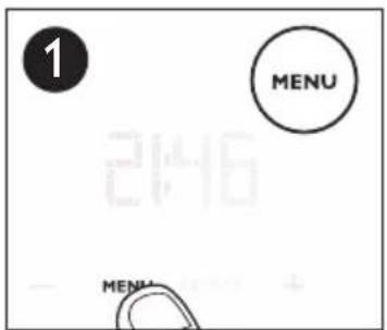 1 MENU 246 MENU 246 +