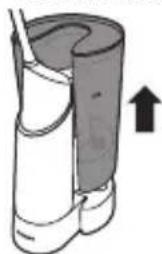 PHILIPS Sonicare AirFloss HX8460 - To remove the charger - 1