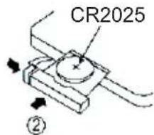 THOMSON DS60DUO - Cambiar la pila - 2