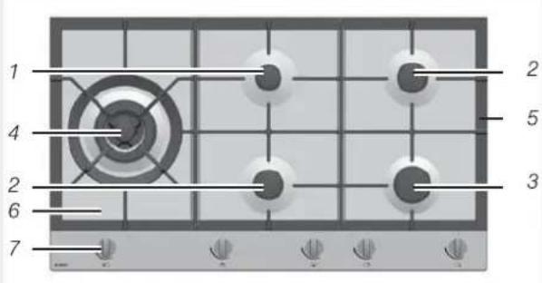 ASKO HG 1984 SB - YOUR GAS HOB - 1