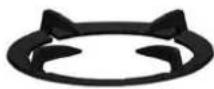 ASKO HG 1984 SB - Utilisation du support auxiliaire pour wok Hg1774s/HG1774a/Hg1984s/Hg1984a - 1