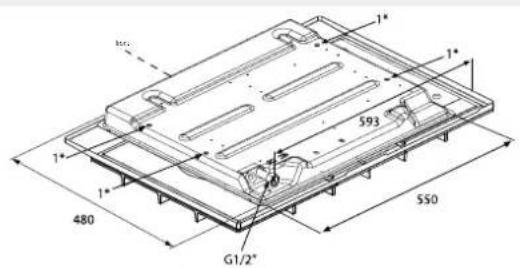 ASKO HG 1984 SB - Placing the sealing tape - 6