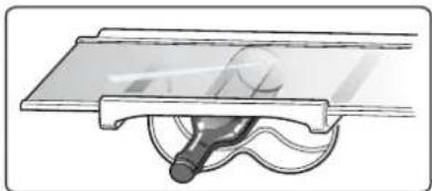 HISENSE RL475N4BC2 - Prateleira para garrafas de vinho - 1