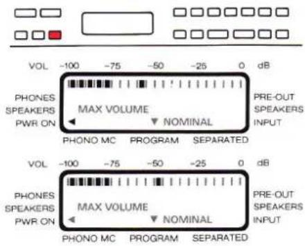 REVOX B250 - PWR-ON VOLUME - 1