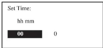 Acson WCCH0703 - (Timer Menu) Timermenu - 2