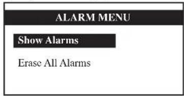Acson WCCH0703 - Menu de Alarmas - 1