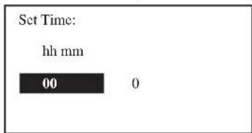 Acson WCCH0703 - Set Time - 1
