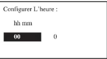 Acson WCCH0703 - Configuration de L'horloge - 1