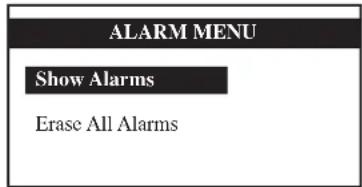 Acson WCCH0703 - Alarm Menu - 1