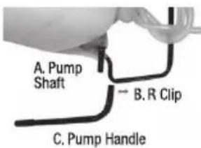 Chapin 61808 - INSTALLING THE PUMP HANDLE - 1