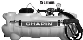 Chapin 97300 - Assemblage/instructions d'utilisation/pièces - 2