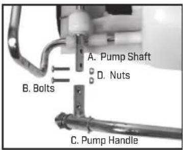 Chapin 63900 - INSTALLING THE PUMP HANDLE - 1
