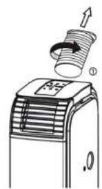 Maiko Smartcool SM40G - EXHAUST TUBE INSTALL - 1