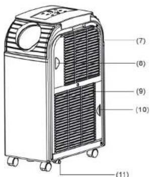 Maiko SM26W - BENAMING VAN DE ONDERDELEN - 2