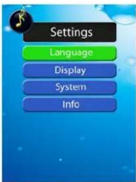 AquaSound Wipod - Settings - 1