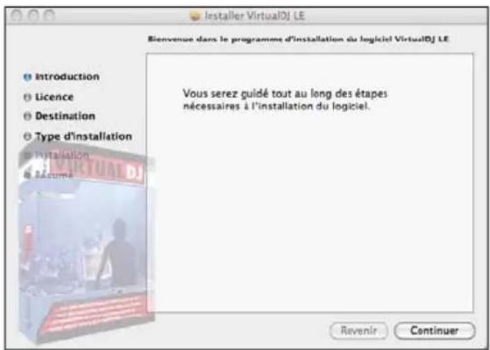 Audiophony DJazz Pro - - Installation du logiciel Virtual DJ LE sous MAC OS® - 1
