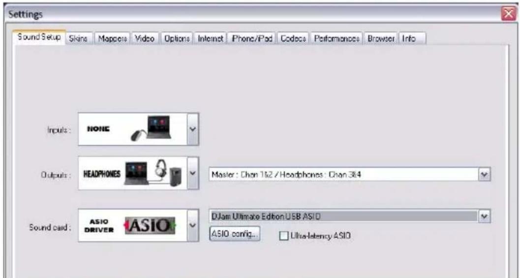 Audiophony DJazz Pro - - Paramétrage de Virtual DJ PRO sous Windows® - 1