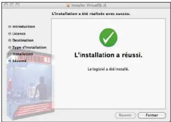 Audiophony DJazz Pro - - Installation du logiciel Virtual DJ LE sous MAC OS® - 3