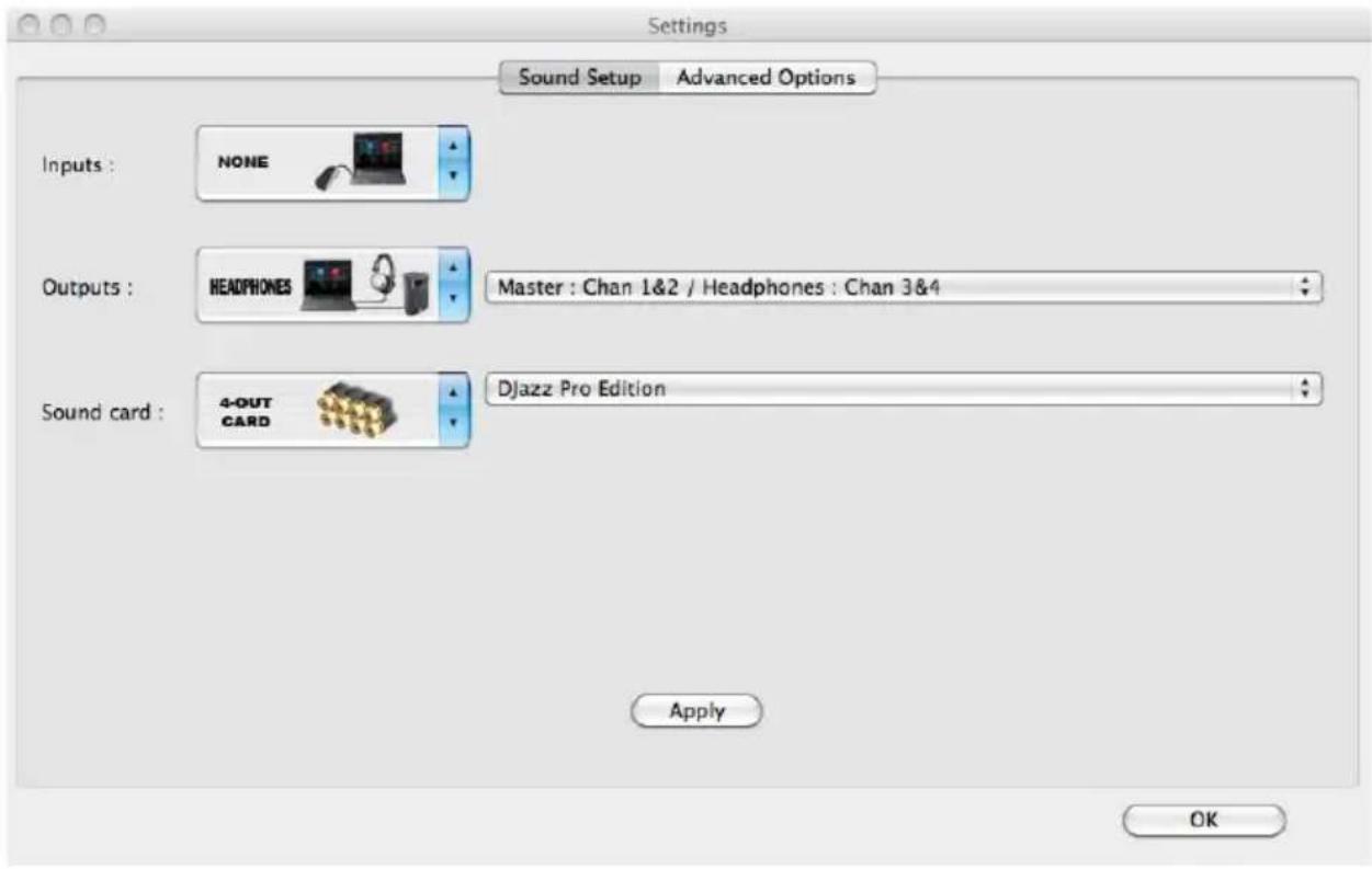 Audiophony DJazz Pro - - Réglage des options pour Virtual DJ LE sous MAC OS® - 1