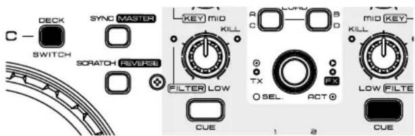 Audiophony DJazz Pro - - Comportement des touches SAMPLES - 1