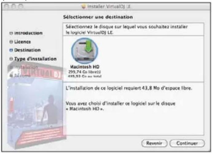Audiophony DJ inn Pro - - Installation du logiciel virtual DJ le sous MAC OS® - 2